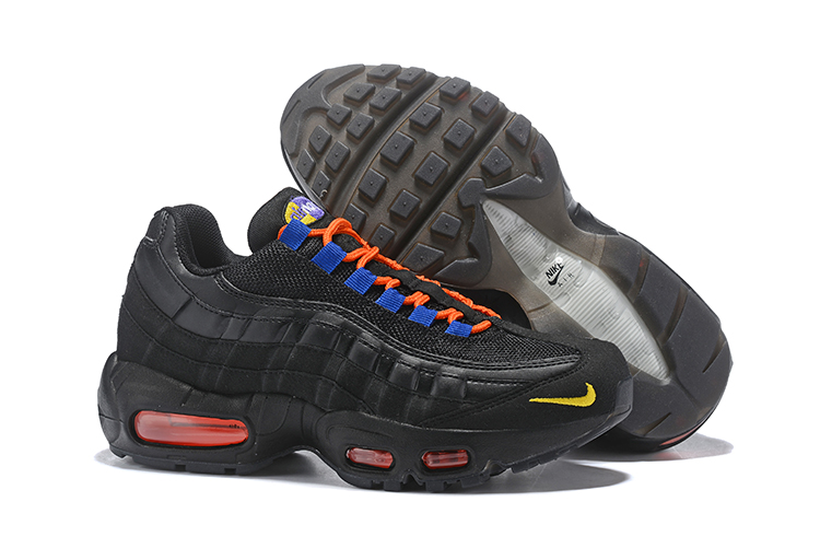 New Nike Air Max 95 Black Orange Yellow